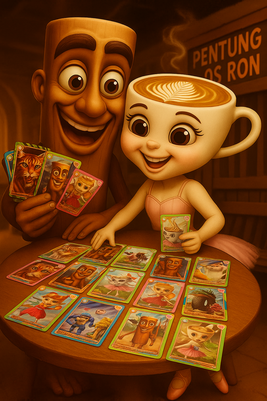 Cartas Coleccionables Sahur&Friends