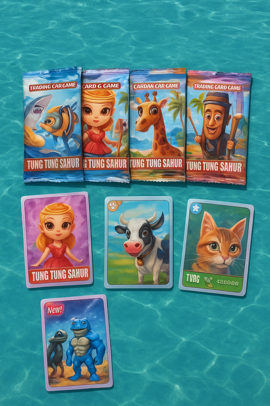 Cartas Coleccionables Sahur&Friends